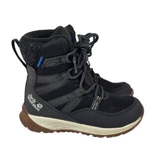 L Jack Wolfskin Boys Polar Bear Texapore High Hiking Shoes Boot Size 11 Winter